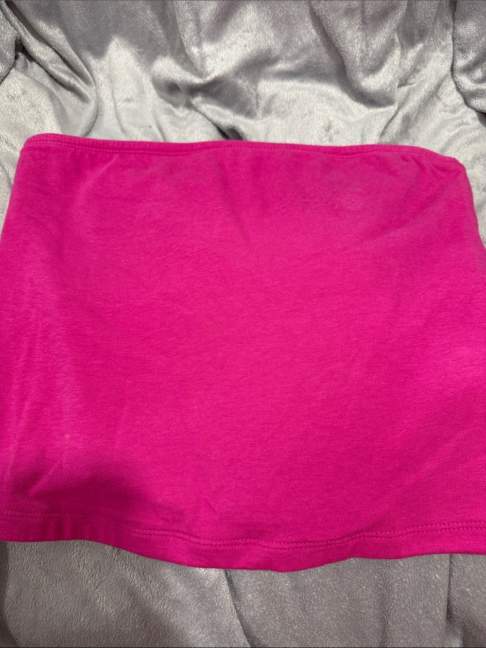 Old Navy Bright Fuchsia Tube Crop Top